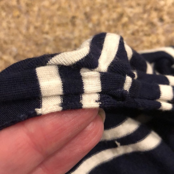 Max Studio Blue and Off White or Cream Dress Small - Picture 17 of 17